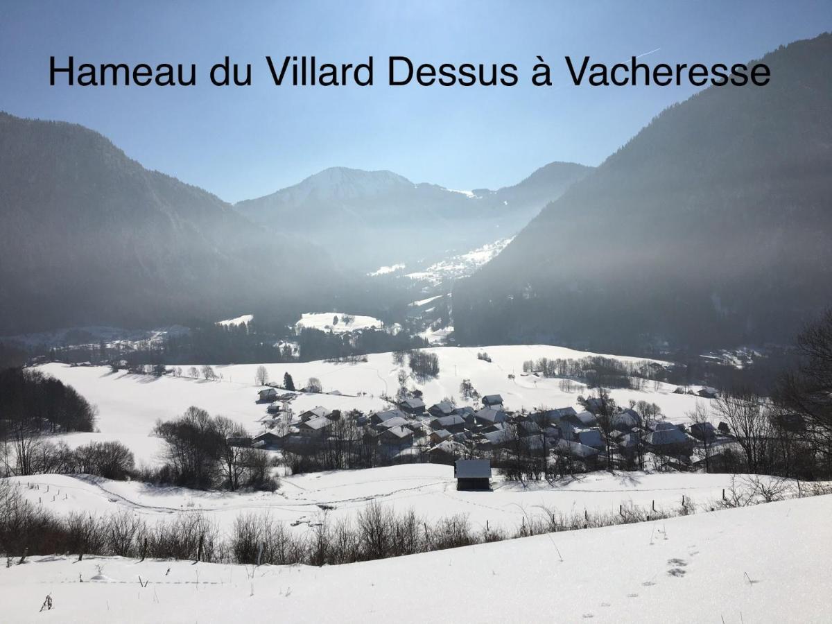 Hotel Atelier Des Sapins Blancs Vacheresse Exterior foto